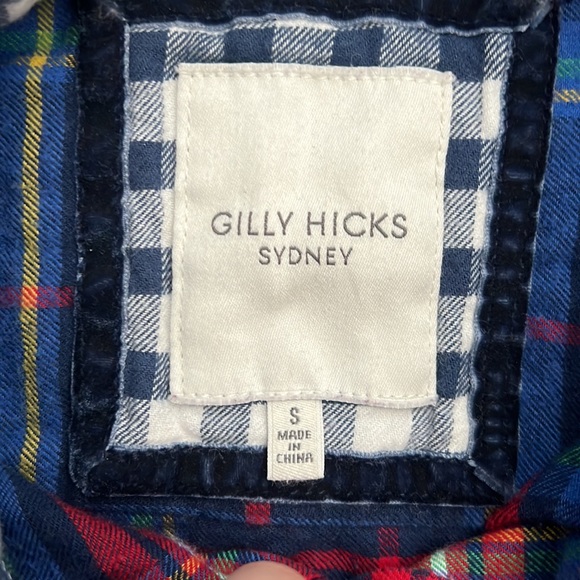 Gilly Hicks Navy and Red Flannel size Small - Picture 3 of 4